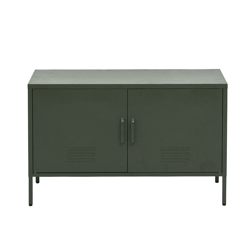 Carrera Metal Buffet Sideboard – Green – 100 cm