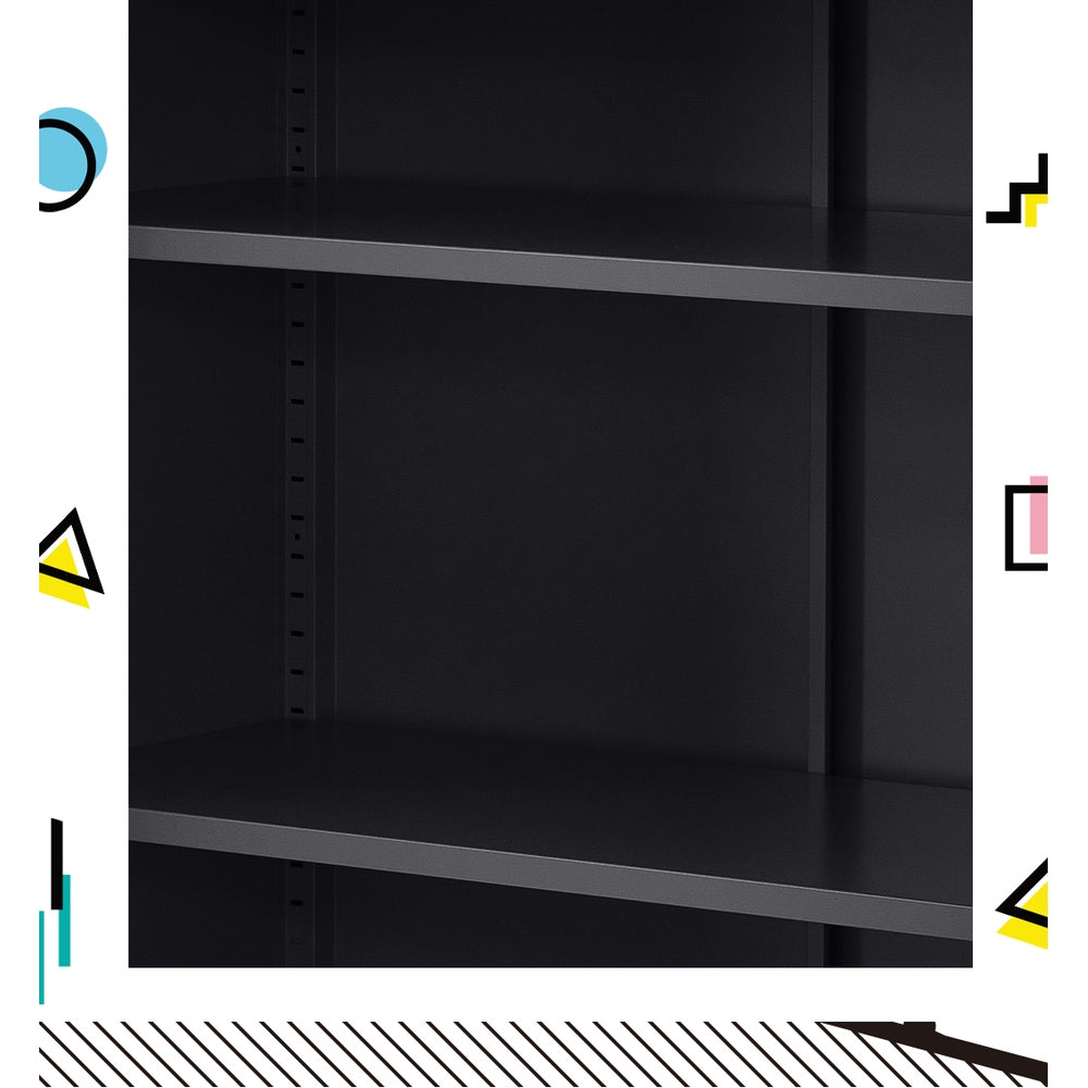 Sweetheart Metal Storage Cabinet – Charcoal – 80 cm