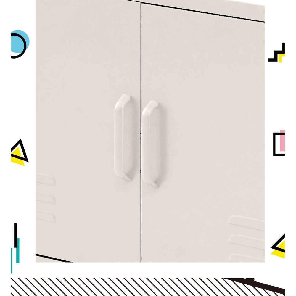 Sweetheart Metal Storage Cabinet – White – 80 cm