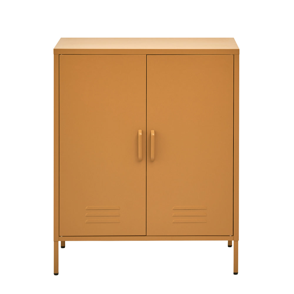 Carrera Metal Buffet Sideboard – Yellow – 80 cm