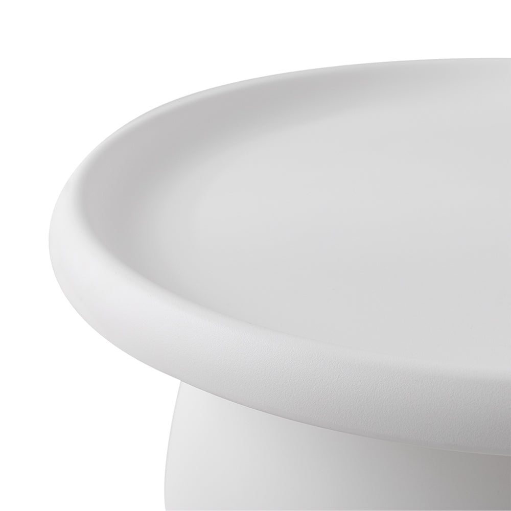 Musco Round Coffee Table – White – 71 cm