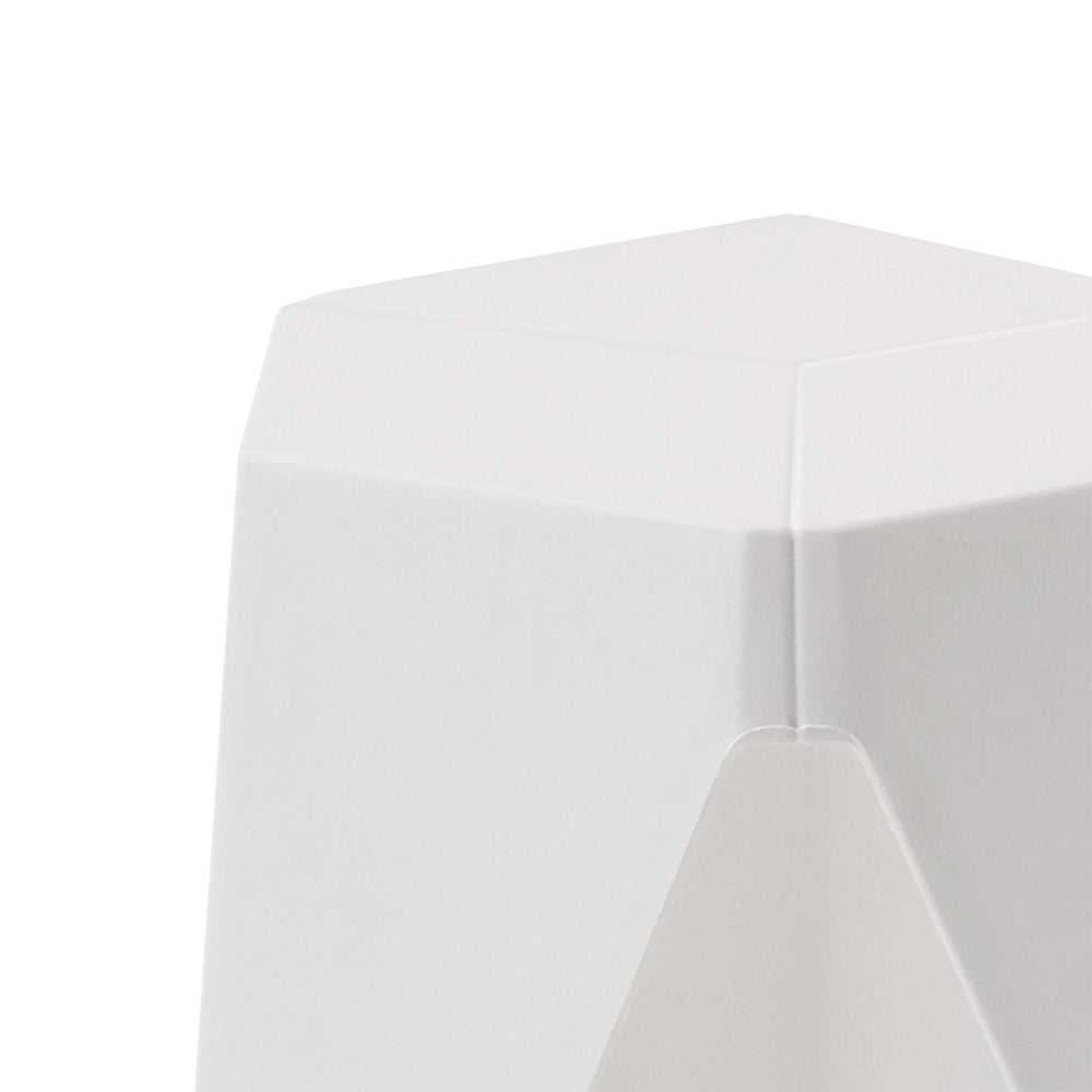 Nova Stackable Stools – White – Set of 2