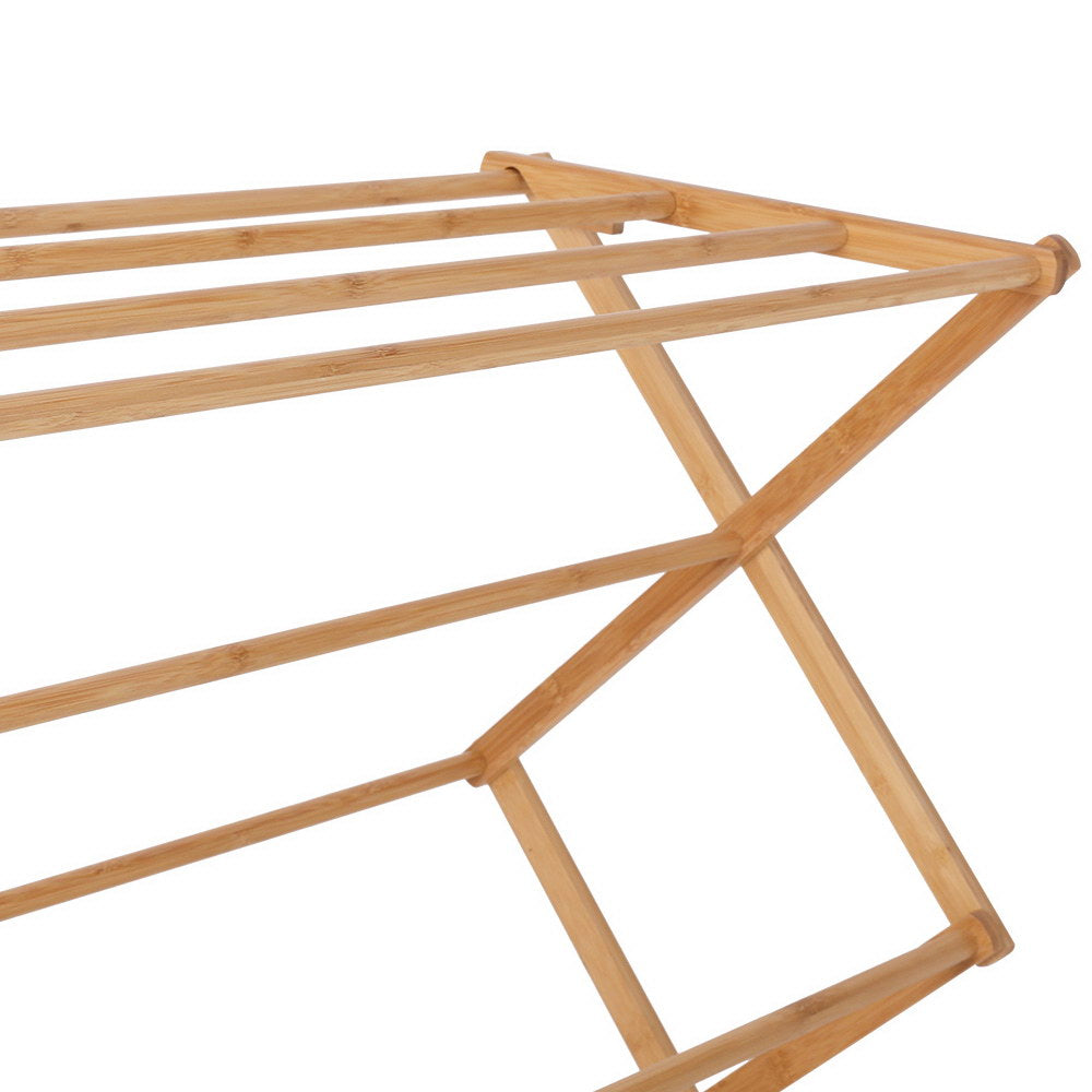 Nara Bamboo Clothes Drying Rack – Natural