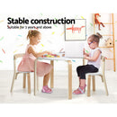 3 PCS Kids Table & Chairs Set