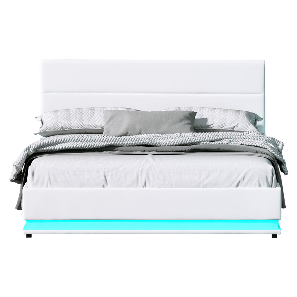 North Bed Base – White – Queen