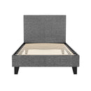 SINGLE Size - Classic Bed Frame - Grey
