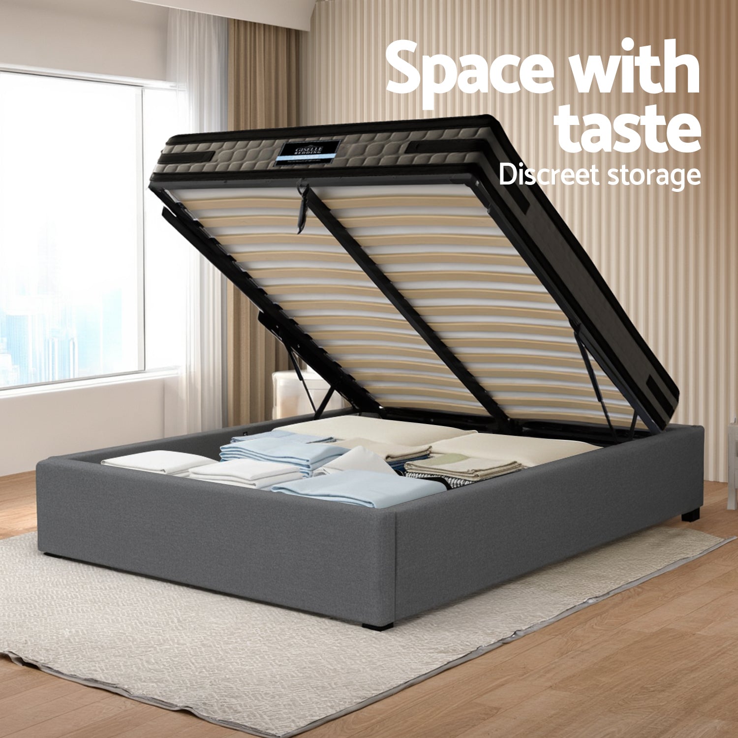 Nimbus Gel Foam Mattress – Grey – King Single