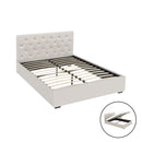 DOUBLE Size - Gas Lift Tuften Bed Frame