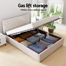 QUEEN Size - Gas Lift Tuften Bed Frame