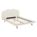 QUEEN Size -Boucle Beige Bed Frame