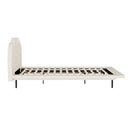 QUEEN Size -Boucle Beige Bed Frame