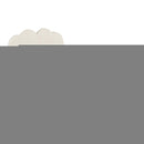 SINGLE Size - Boucle Beige Bed Frame