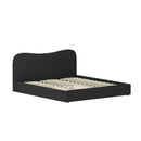KING Size - Boucle Fabric Bed Frame