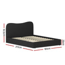 QUEEN Size - Boucle Fabric Bed Frame