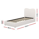 SINGLE Size - Padded Bed Frame