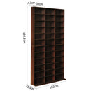 Bookshelf CD Storage Rack – Walnut