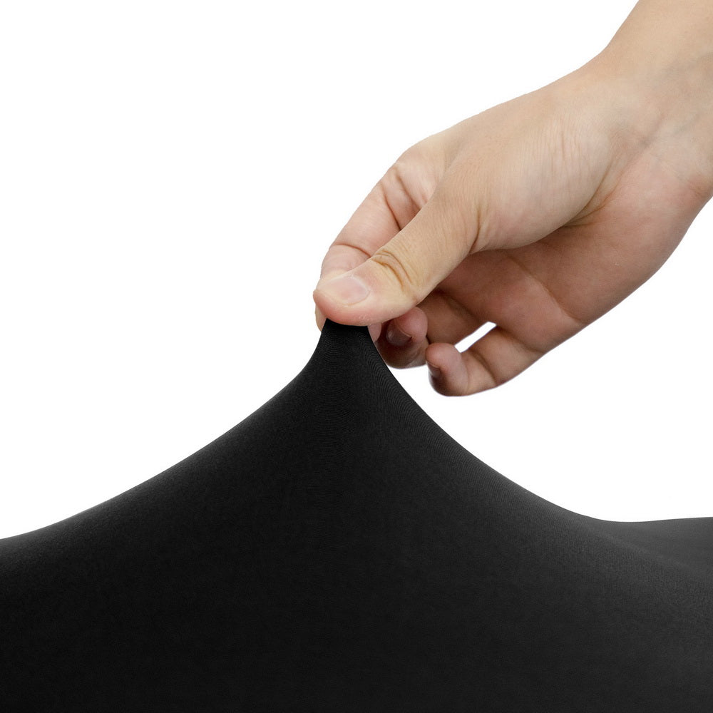 Stretch Spandex Chair Covers – Black – Set of 6