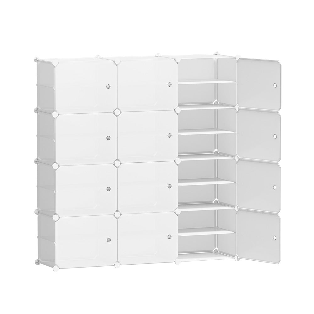 Kendra Modular Storage System – White – 12 Cube