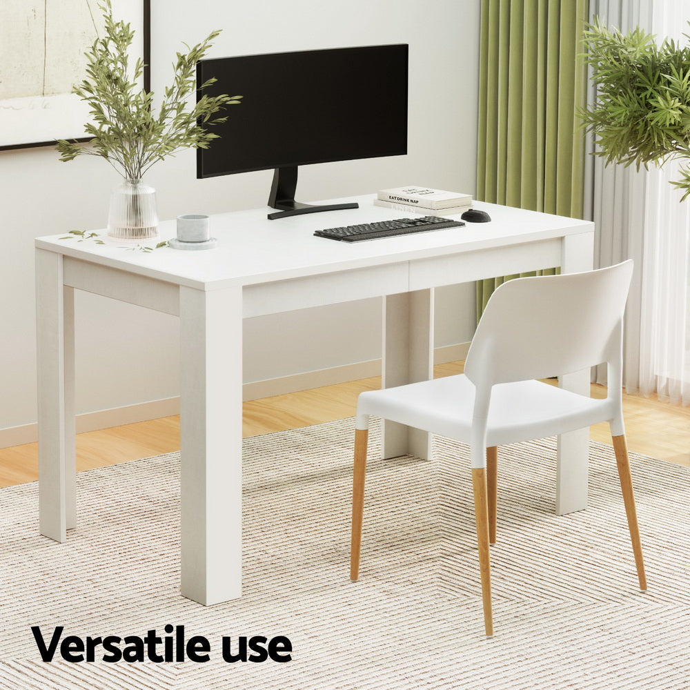 Nova Dining Set – White – 4 Seats