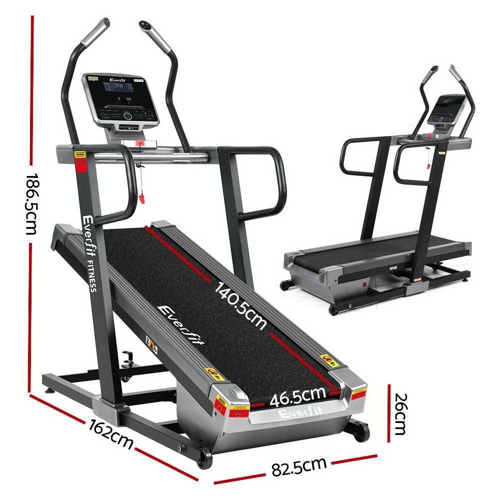 Summit Electric Incline Trainer – Black – 46 cm Belt