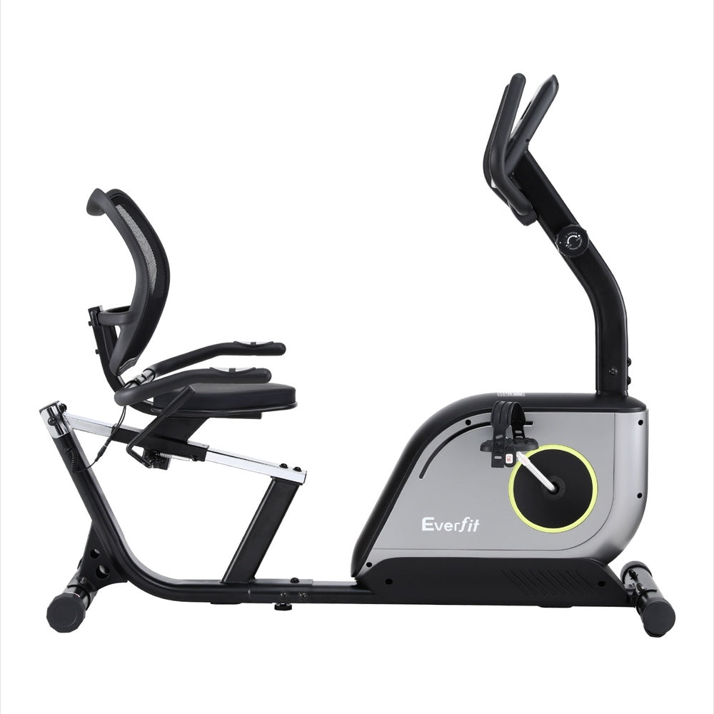 Velocity Recumbent Exercise Bike – Black – Magnetic System