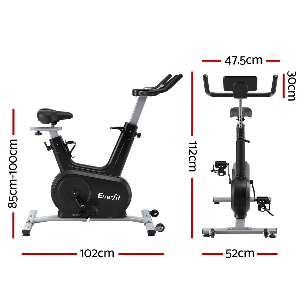 Alderon Electromagnetic Exercise Bike – Black – Standard