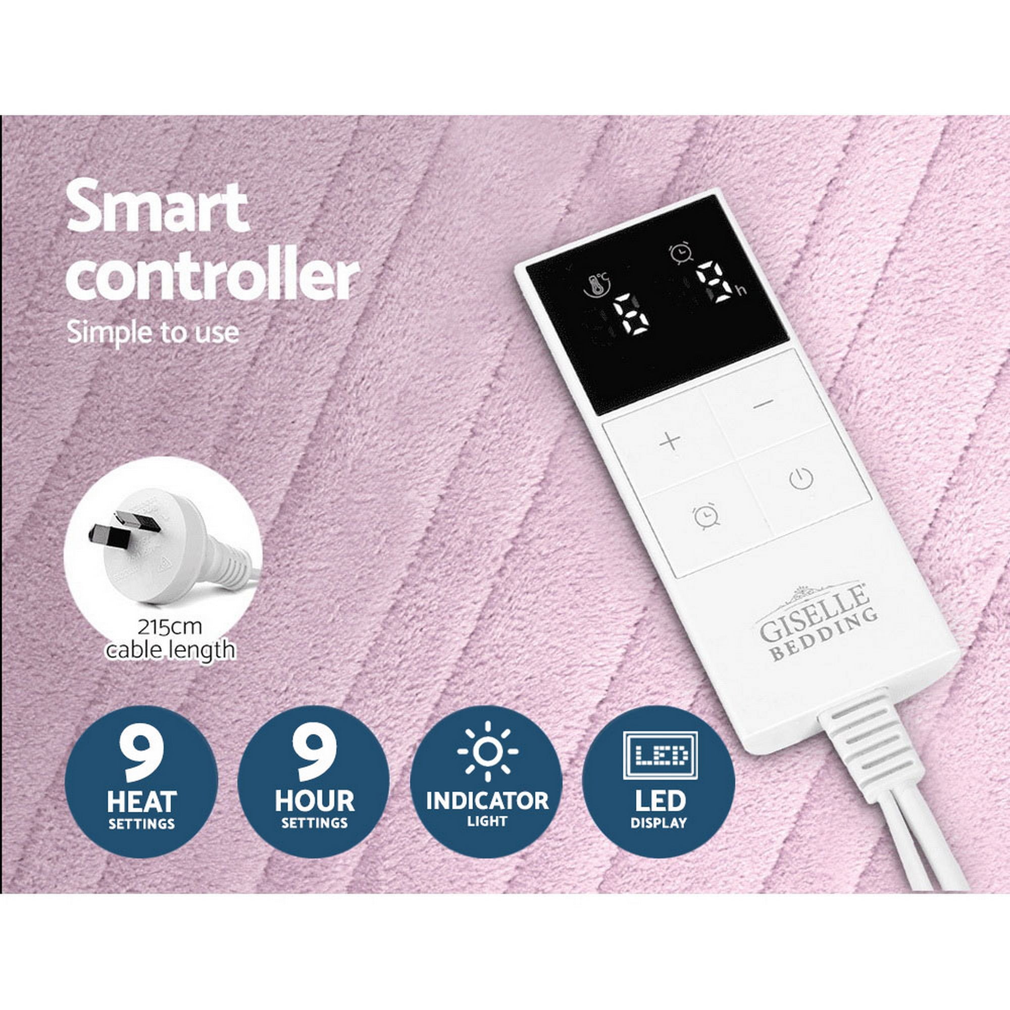 Lark Modern Rug – Pink – Rectangle