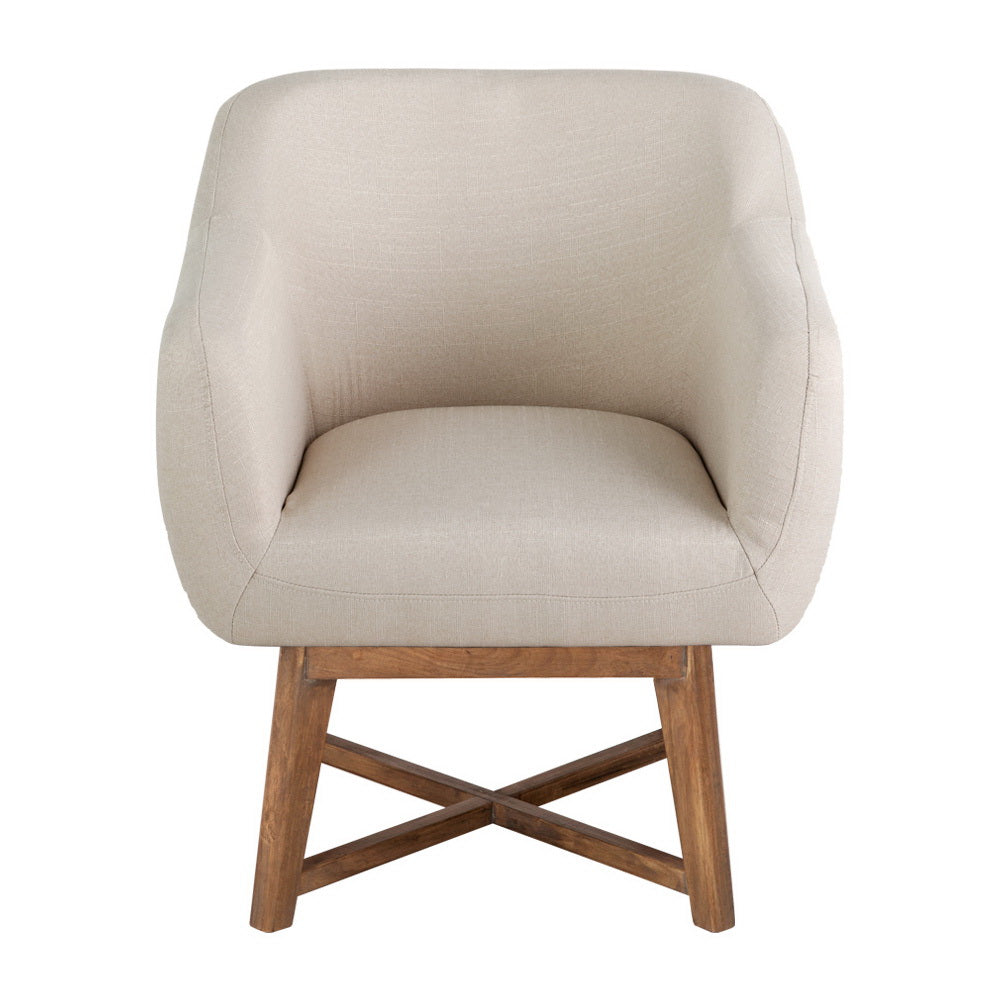Aston Tub Armchair – Beige – Single