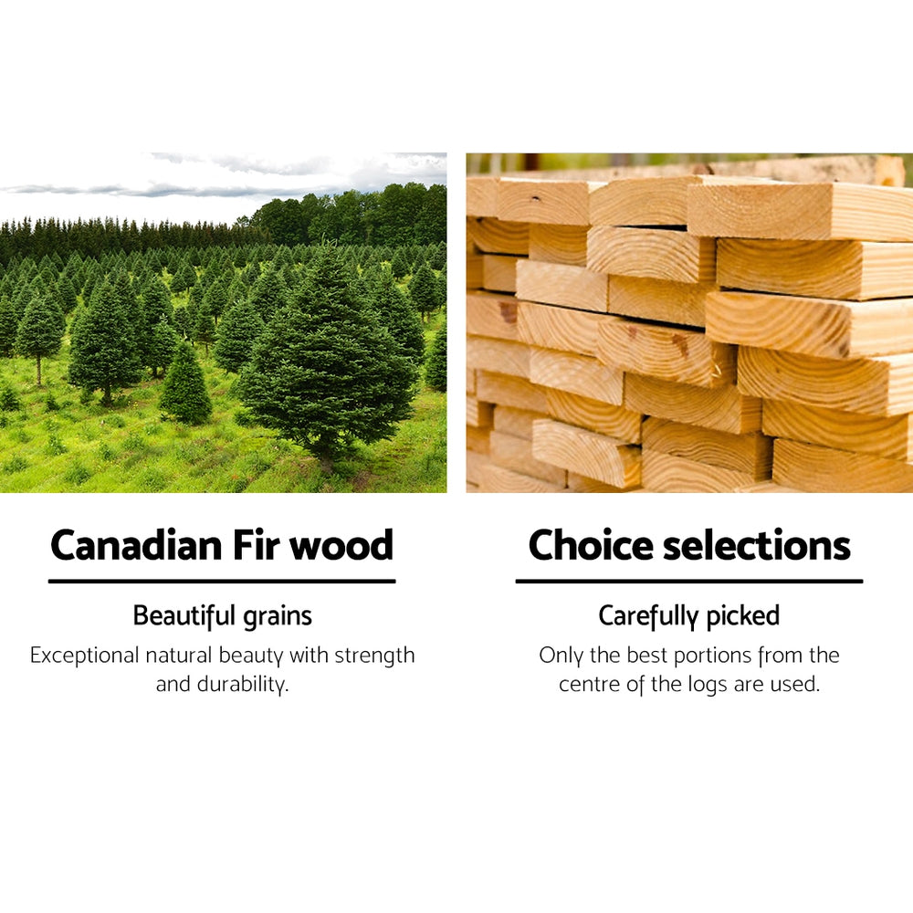 Hampton Adirondack Chair – Brown – 88 cm