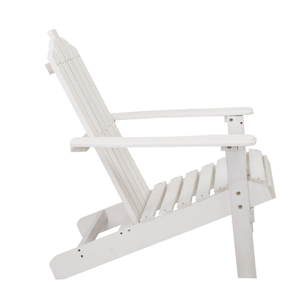 Hudson Adirondack Chair – White – Single
