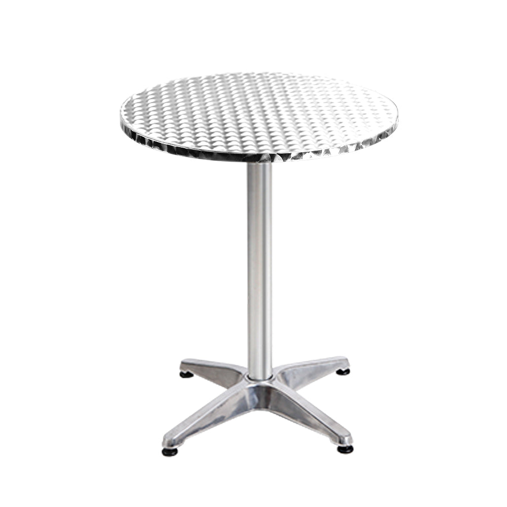 Altara Outdoor Bar Tables – Silver – Set of 6