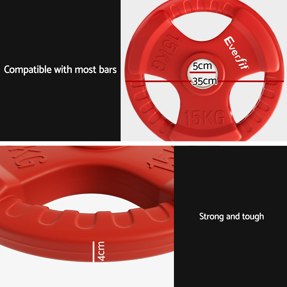 Maddox Olympic Weight Plate – Red – 15 kg
