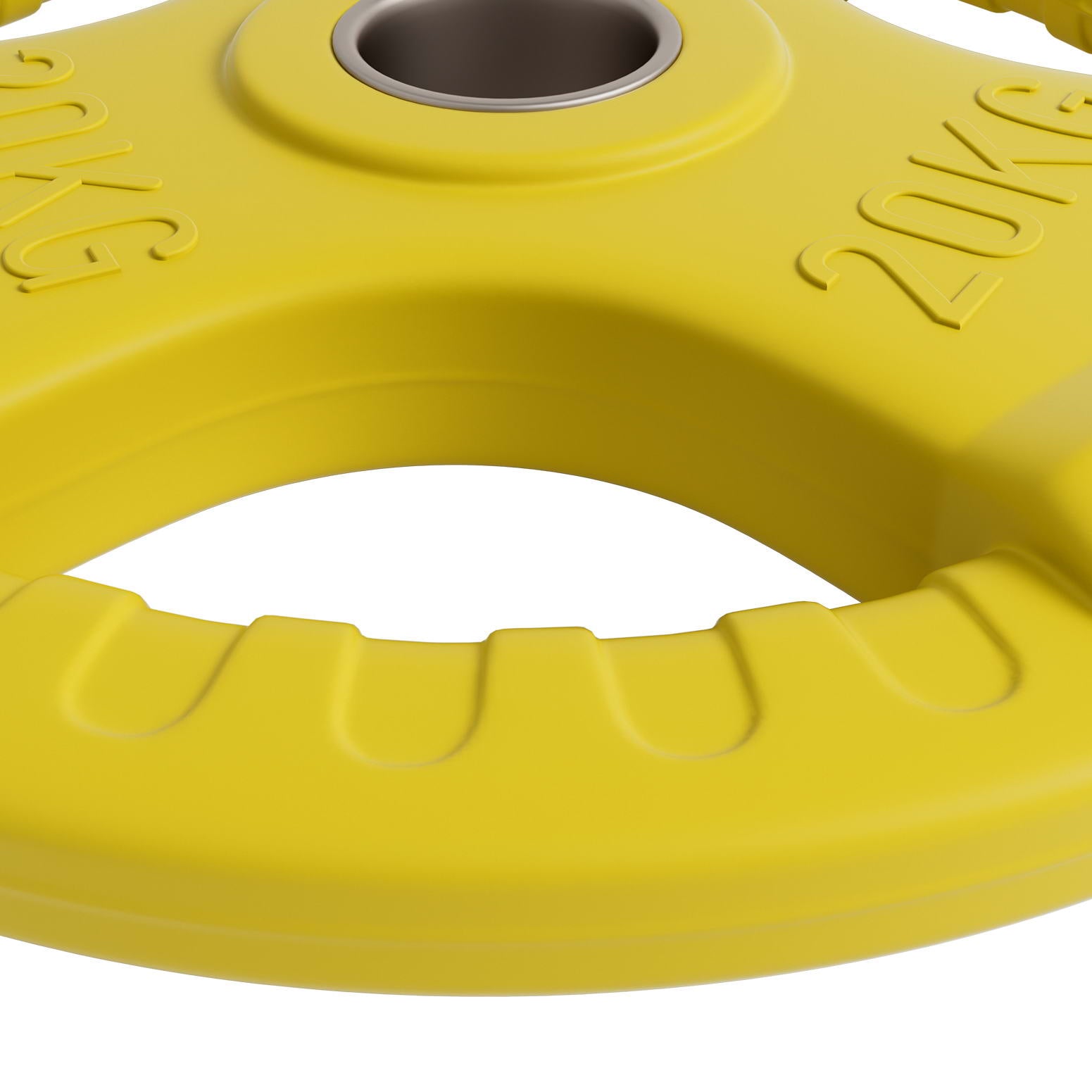 Alderon Olympic Weight Plate – Yellow – 20 kg