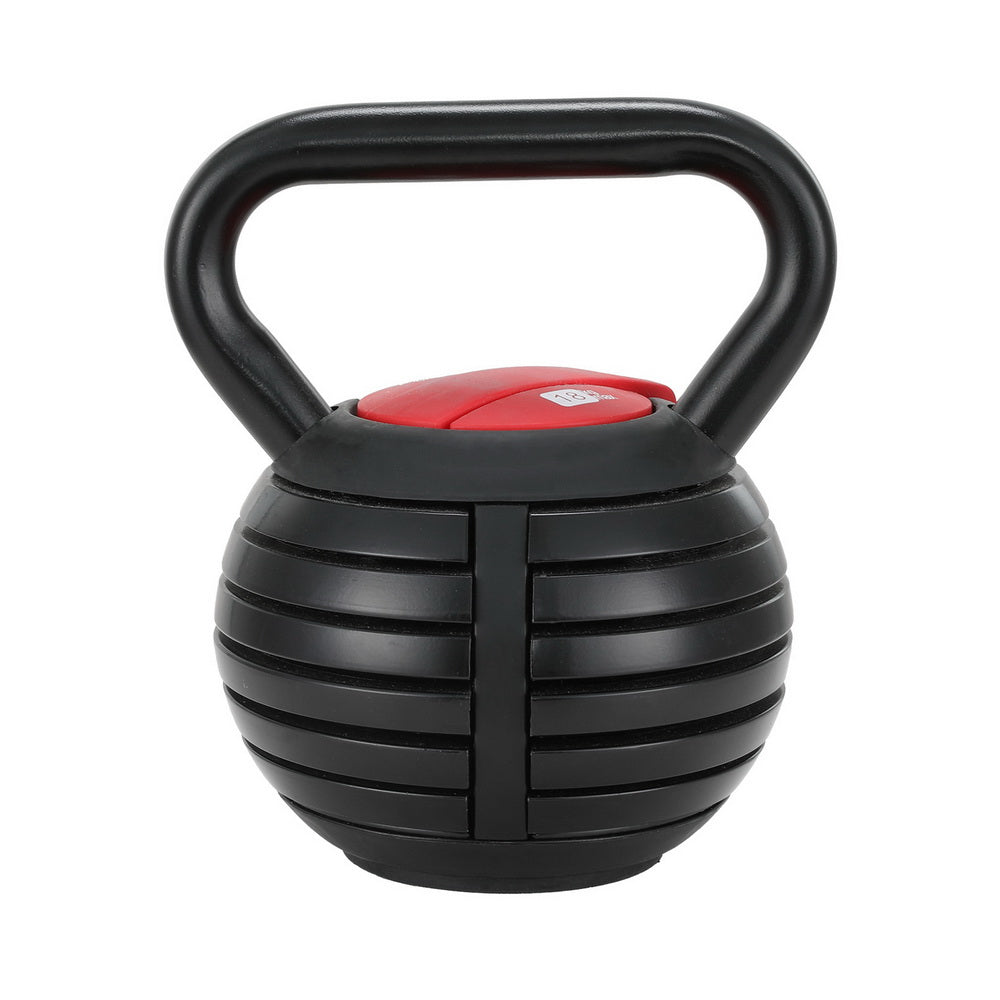 Haven 18kg Adjustable Kettlebell Set Portable Kettle Bell Weight Dumbbells 10lbs 40lbs