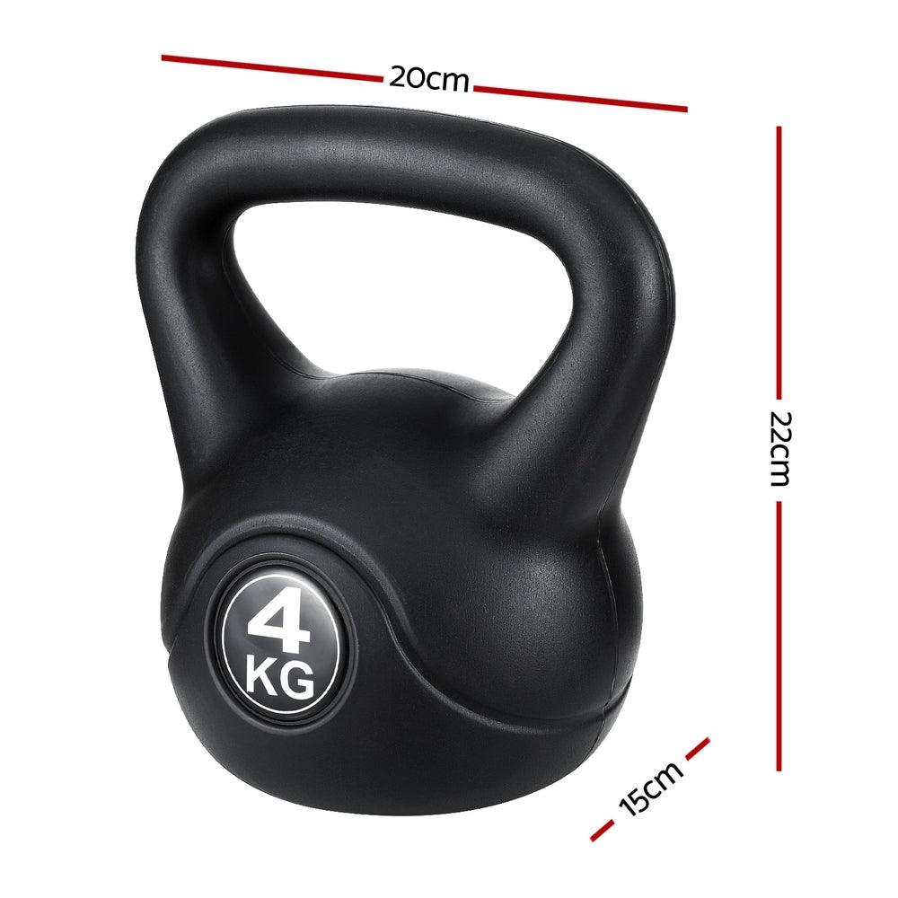 Arlo Kettlebell – Black – 4kg