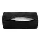 2-seater Suede Lounge Sofa Bed - Charcoal