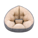 Foldable Floor Lounge Sofa Bed Chair – Beige