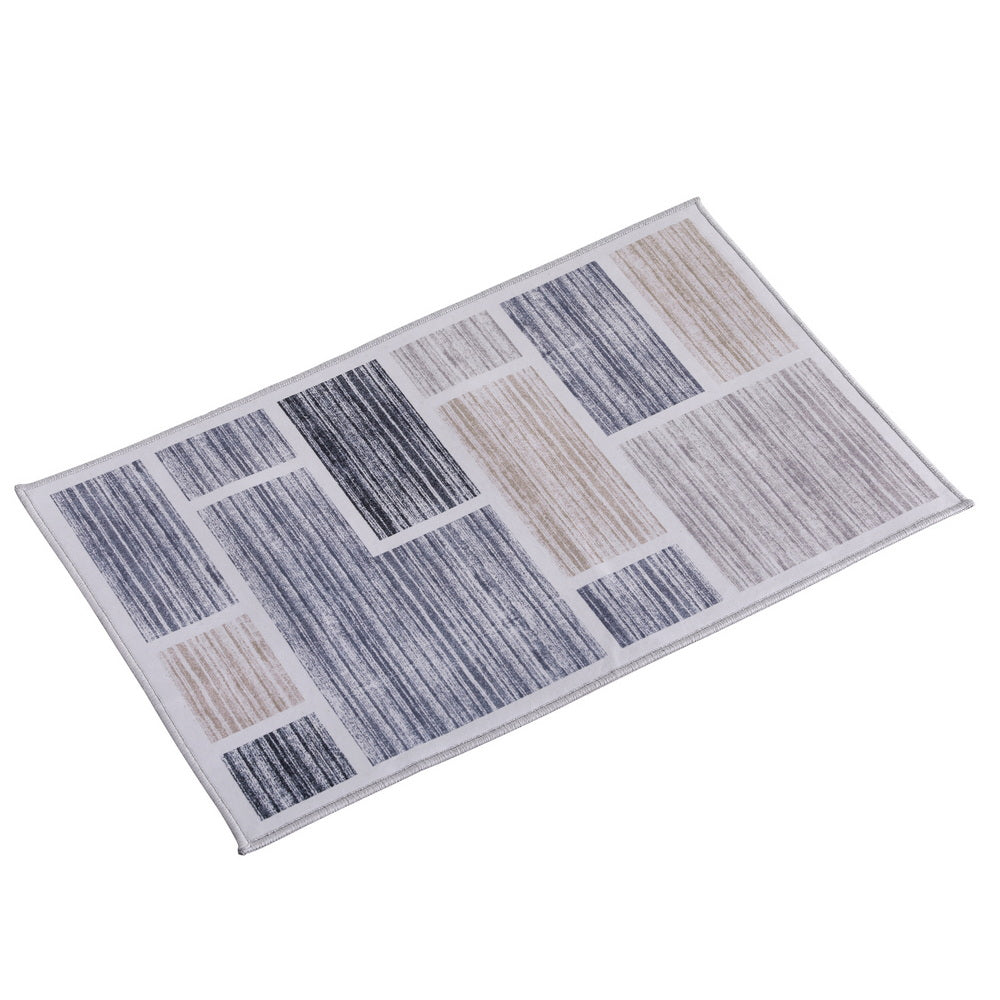 Floor Rug Doormat Soft Velvet Non - Slip Bath Mat Small Modern