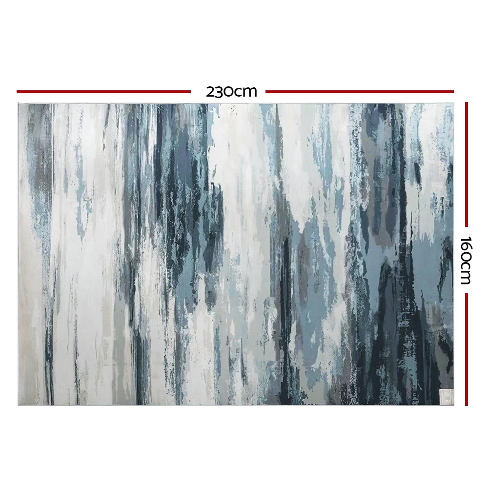 Marlow Modern Rug – Beige/Grey – 160 x 230 cm