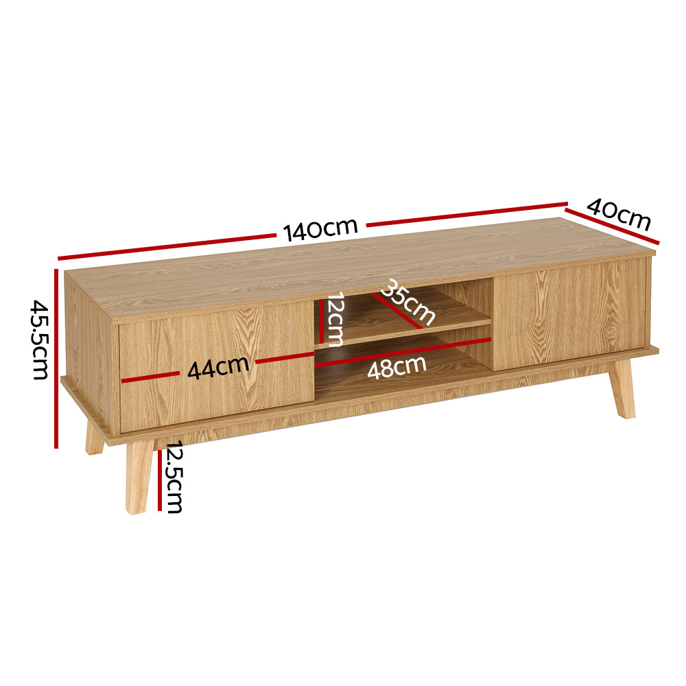 Haven TV Entertainment Unit – Pine – 140 cm