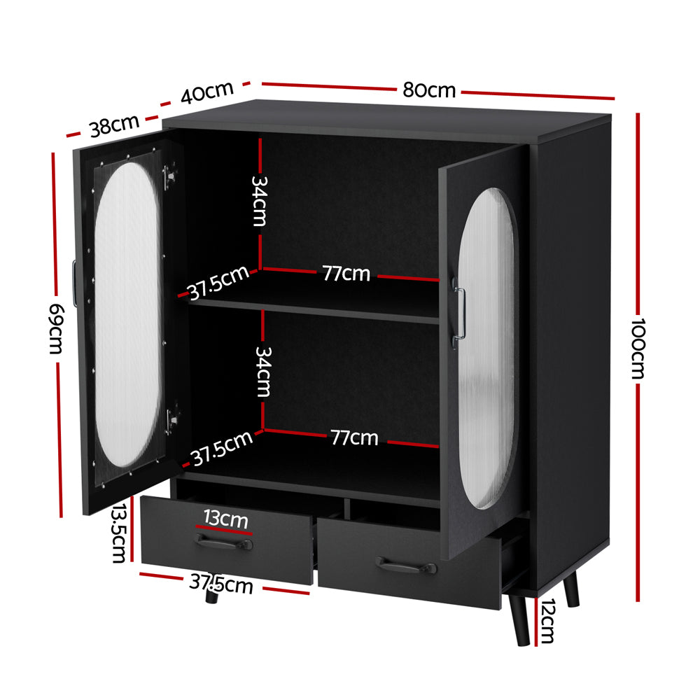 Camden Buffet Sideboard – Black
