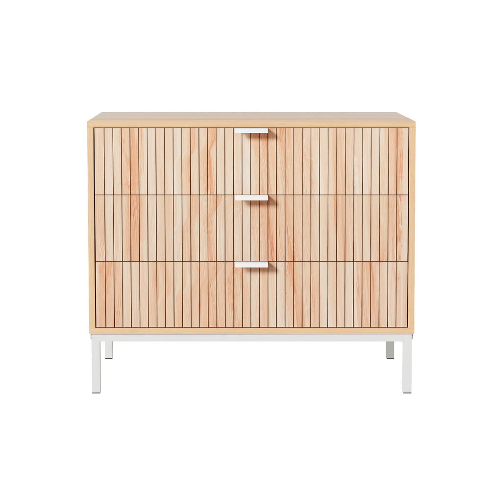 Lura Chest of Drawers – Pine – 3 Drawer
