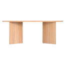 Oval Coffee Table 110CM Pine