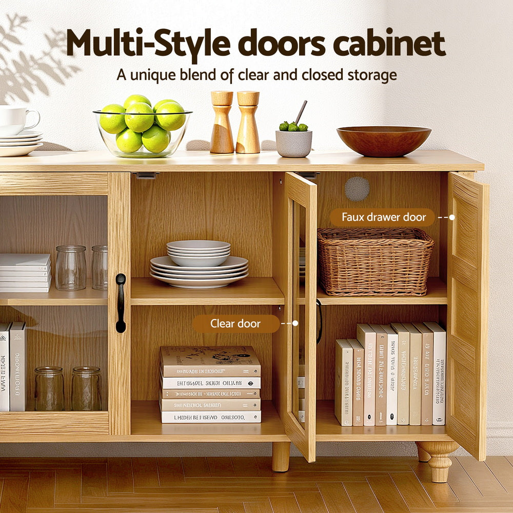 Hartley Buffet Sideboard – Pine – 150 cm