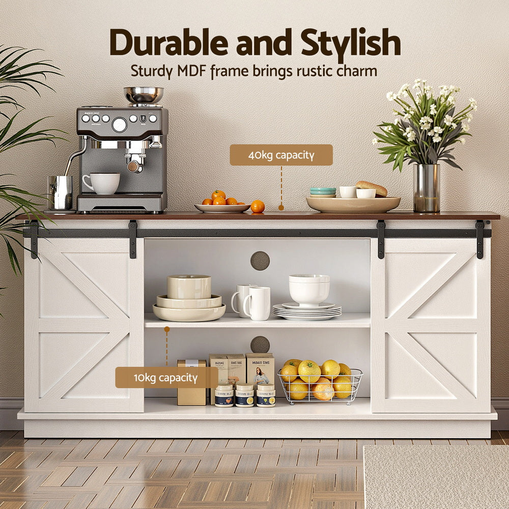 Avalon Buffet Sideboard – White – 150 cm