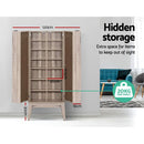 Bookshelf Storage Rack - Oak