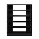 Wooden Shoe Cabinet Storage Rack - Black