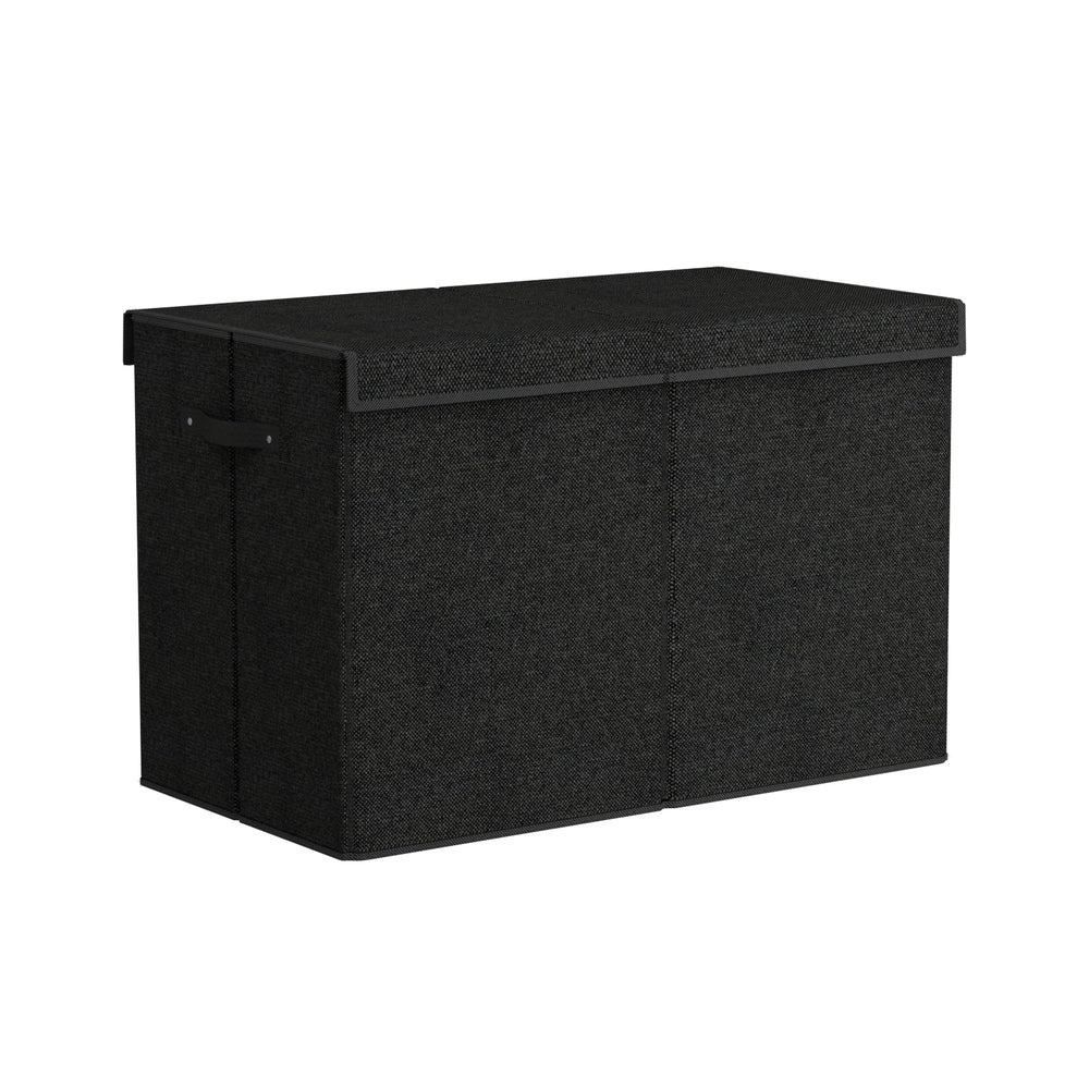 Aria Foldable Toy Storage Box – Black – Large