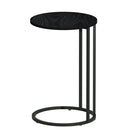 Side Coffee Table – Round Black