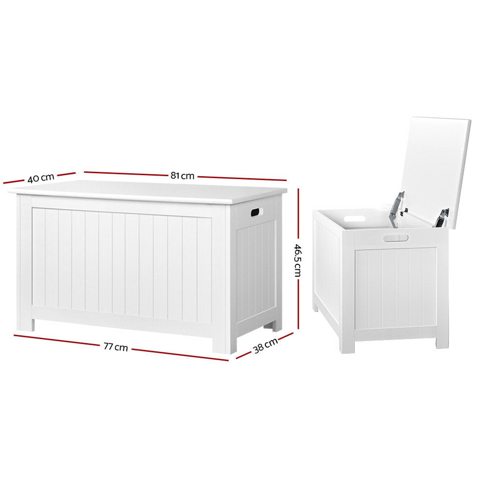 Marley Kids Toy Chest – White – 81 cm